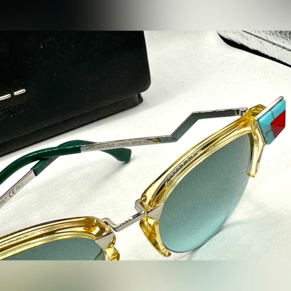 FENDI  FF001/N/S C1 EEQ Size 52-19-135 Made in Italy 🇮🇹‼️ - Picture 8 of 16